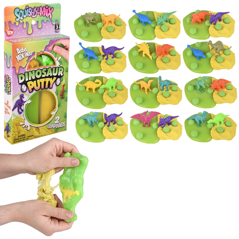 Dinosaur Putty 12ct (1 DZ)