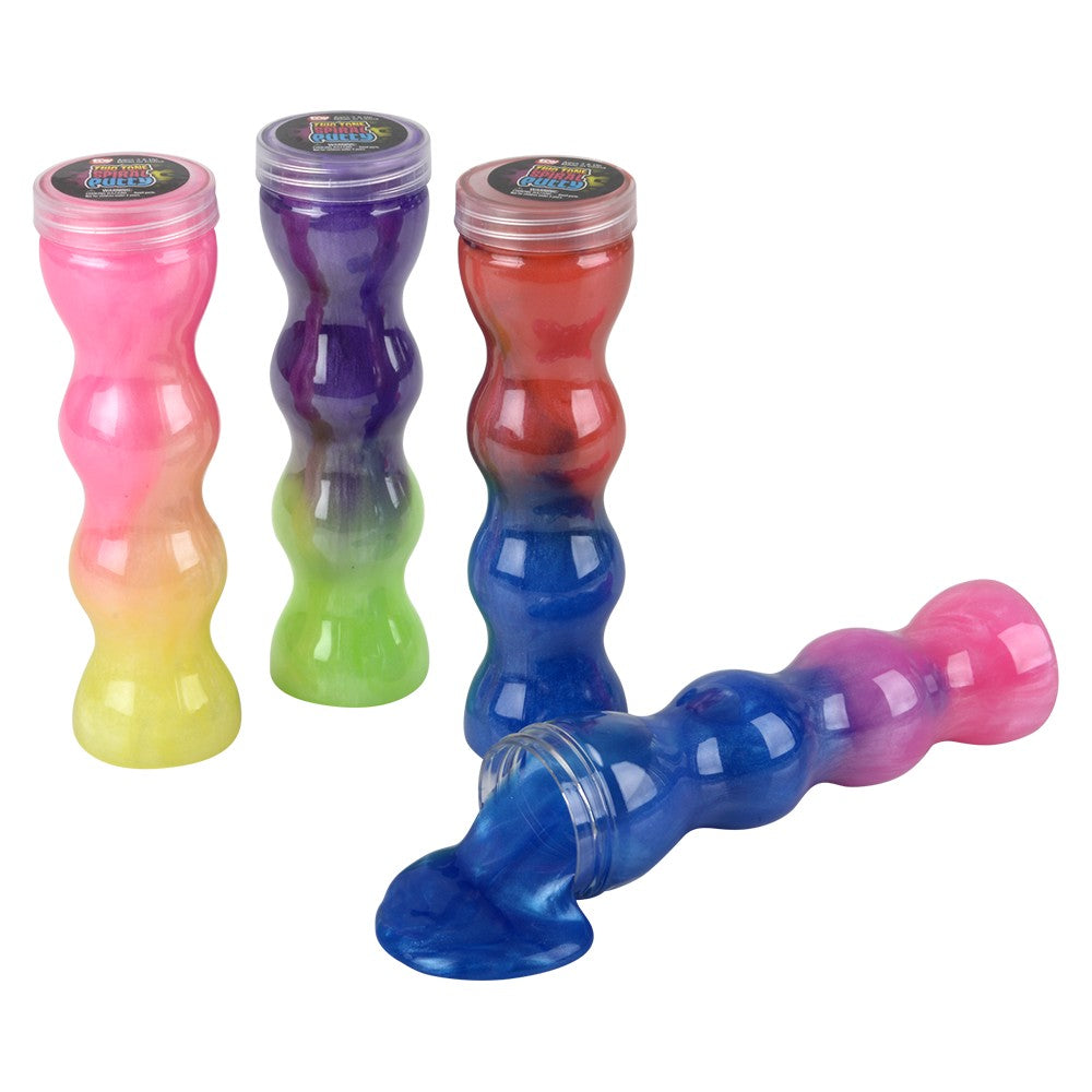 Putty Spiral Bottle Two-Tone Putty (12 PC Display)