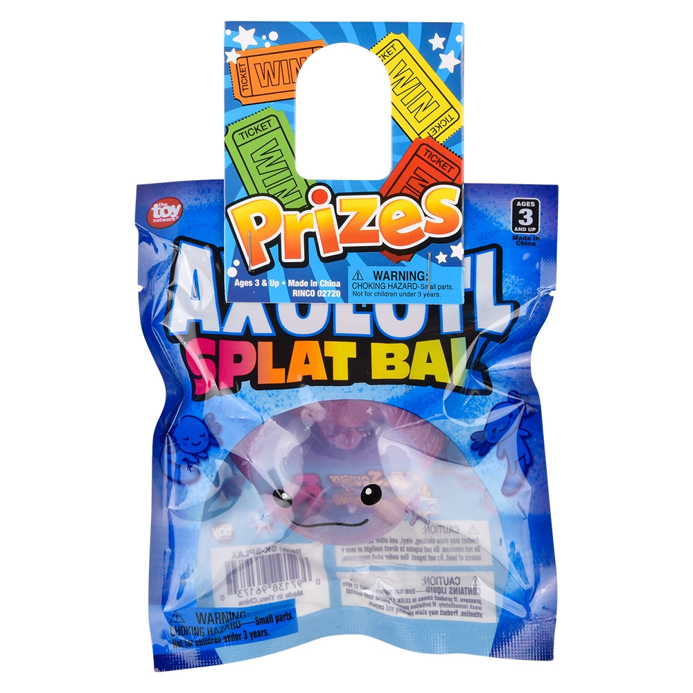Splat Axolotl Toy (12 Pc Display)
