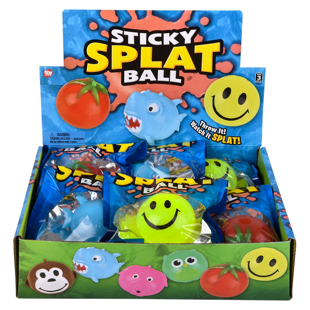 Sticky Splat Balls Assortment (12 Pc Display)