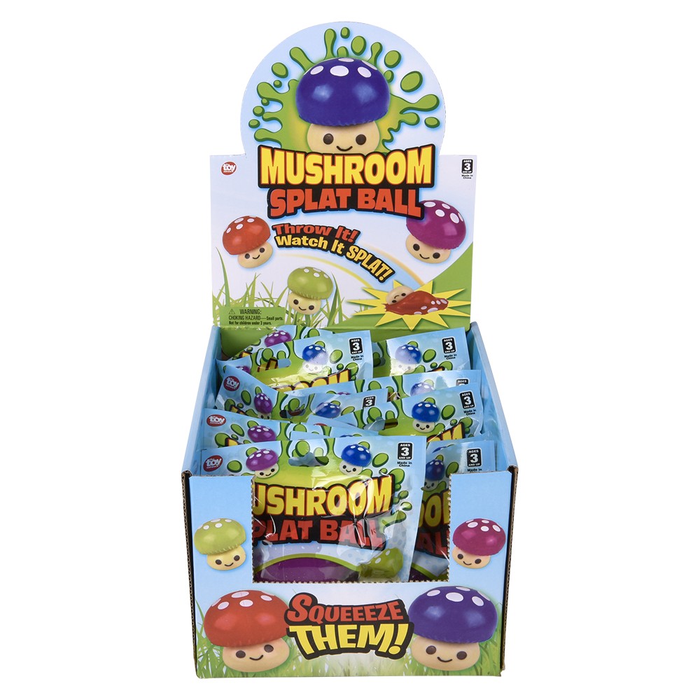 Splat Mushroom Toy (12 Pc Display)