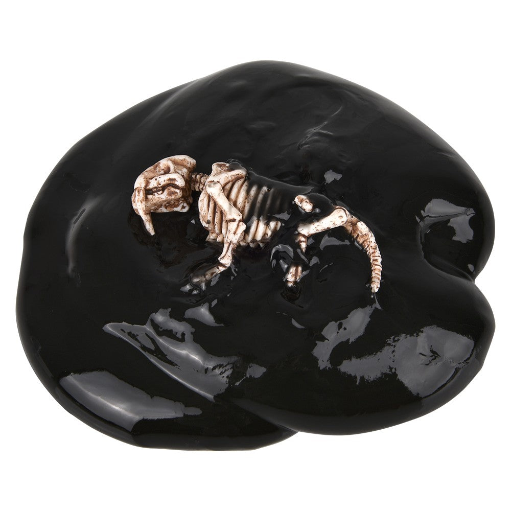 Tar Pit Goo With Smilodon Fossil (12 Pc Display)