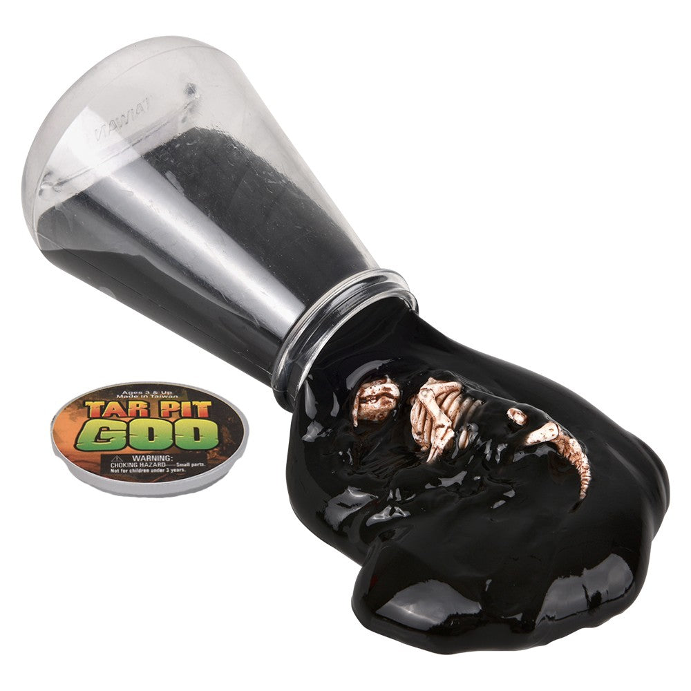 Tar Pit Goo With Smilodon Fossil (12 Pc Display)