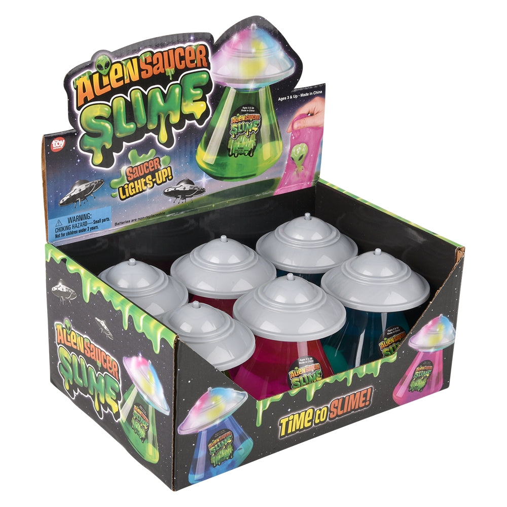 Light-Up UFO Slime 6ct (6 Pack)
