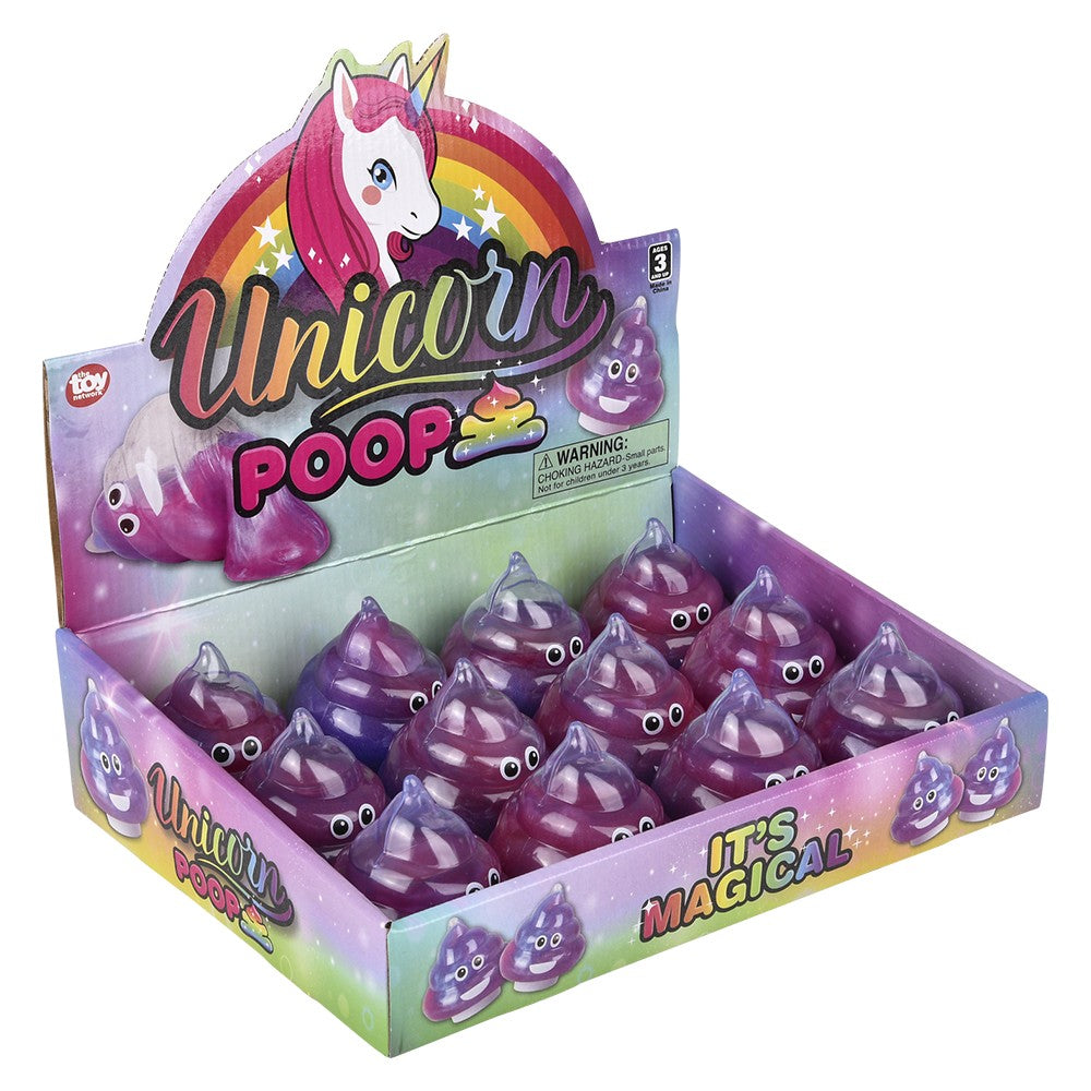 Unicorn Poop Slime (12 PC Display)