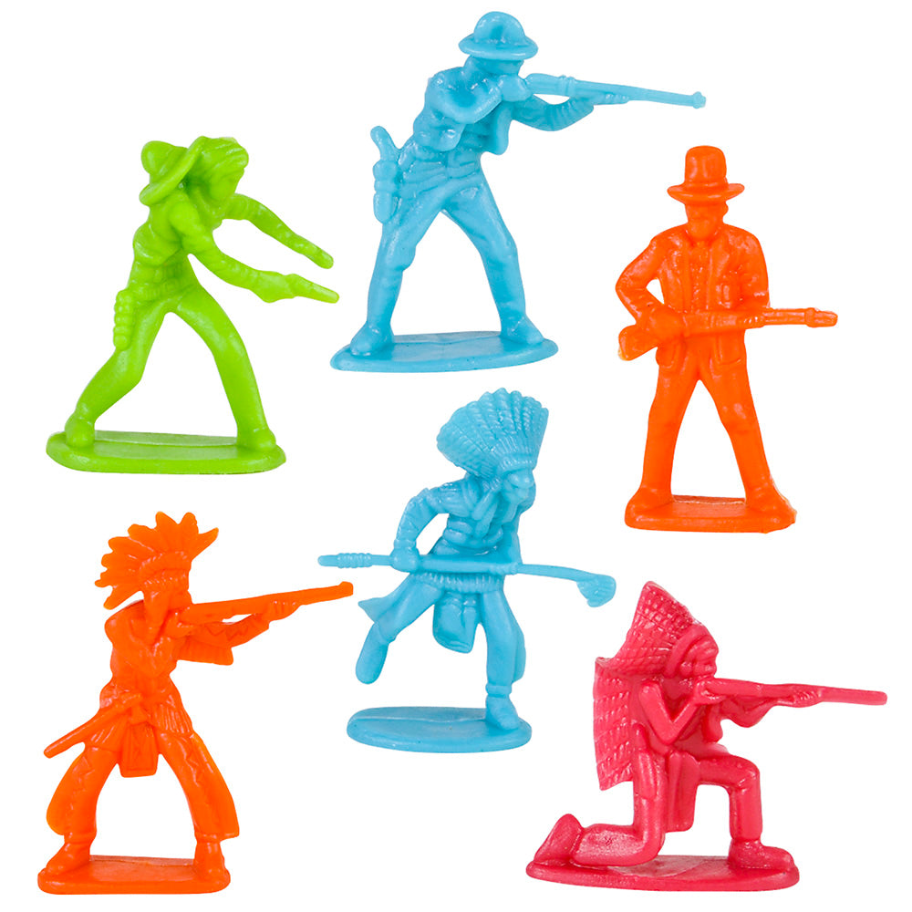 Cowboy And Indian Assortment (144 Pc Poly Bag)