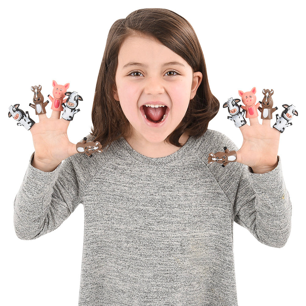 Farm Animal Finger Puppets (1 DZ)