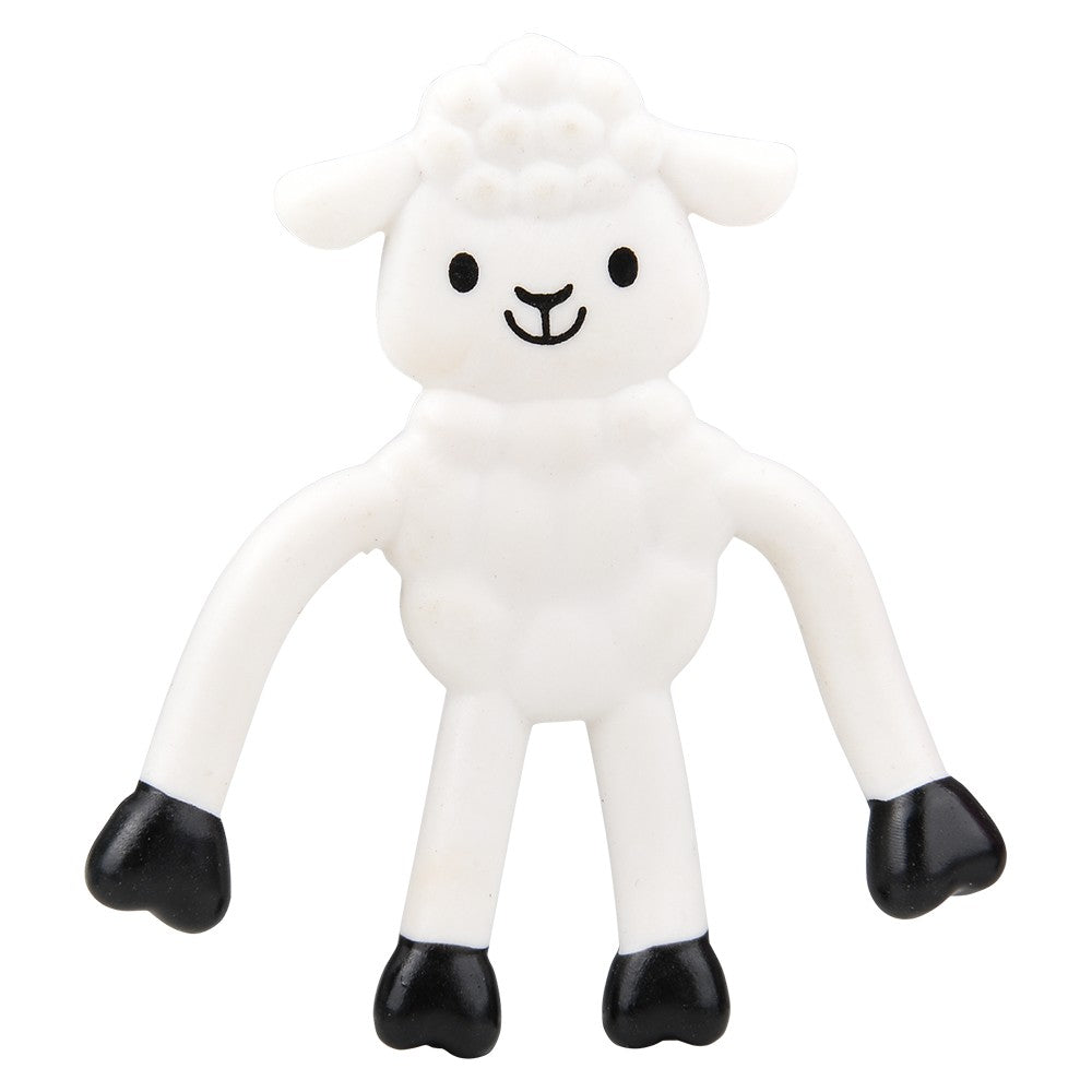 Mini Bendable Farm Animals (48 Pc Poly Bag)