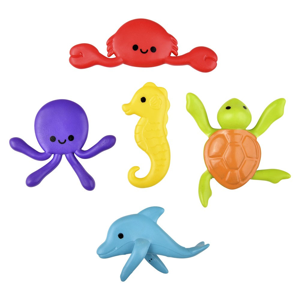 Mini Bendable Sea Life (48 Pc Poly Bag)