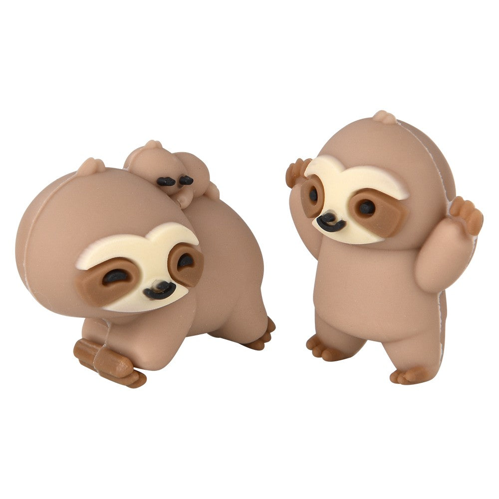 Mini Sloth Figurines 1"