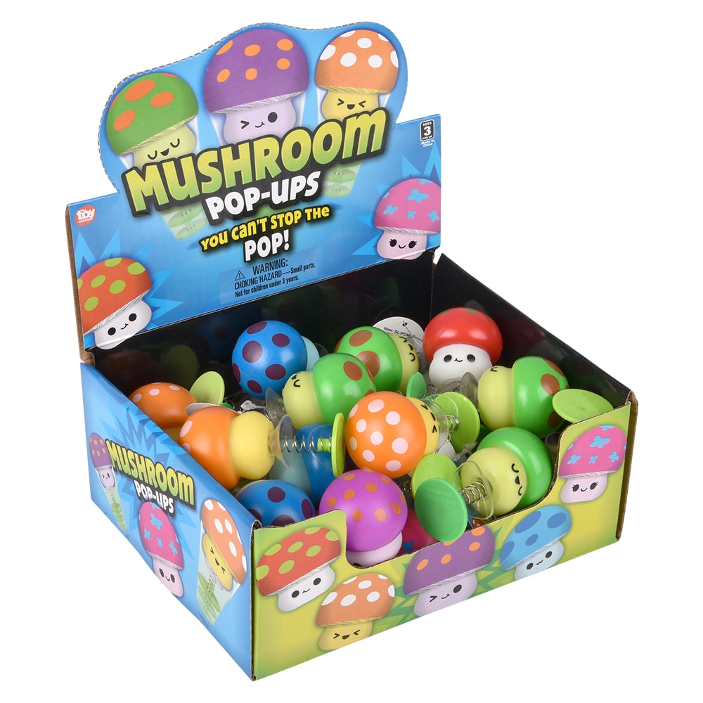 Mushroom Pop-Ups (24 Pc Display)