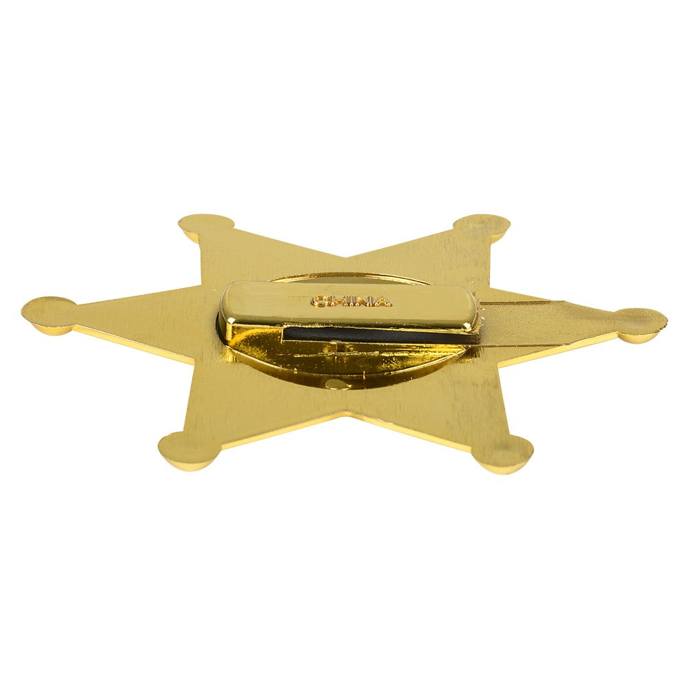 Plastic Sheriff Badge (1 DZ)