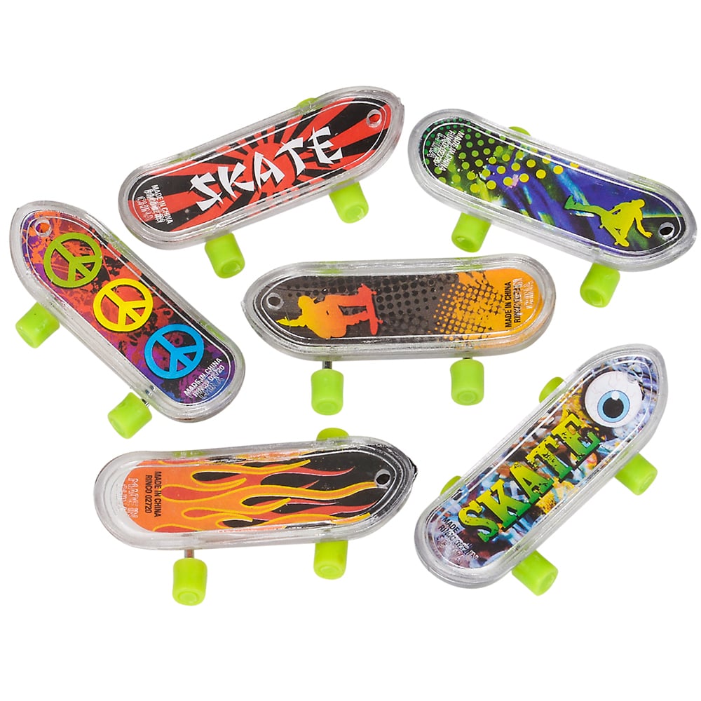 Mini Skateboard Assortment (144 Pc Poly Bag)