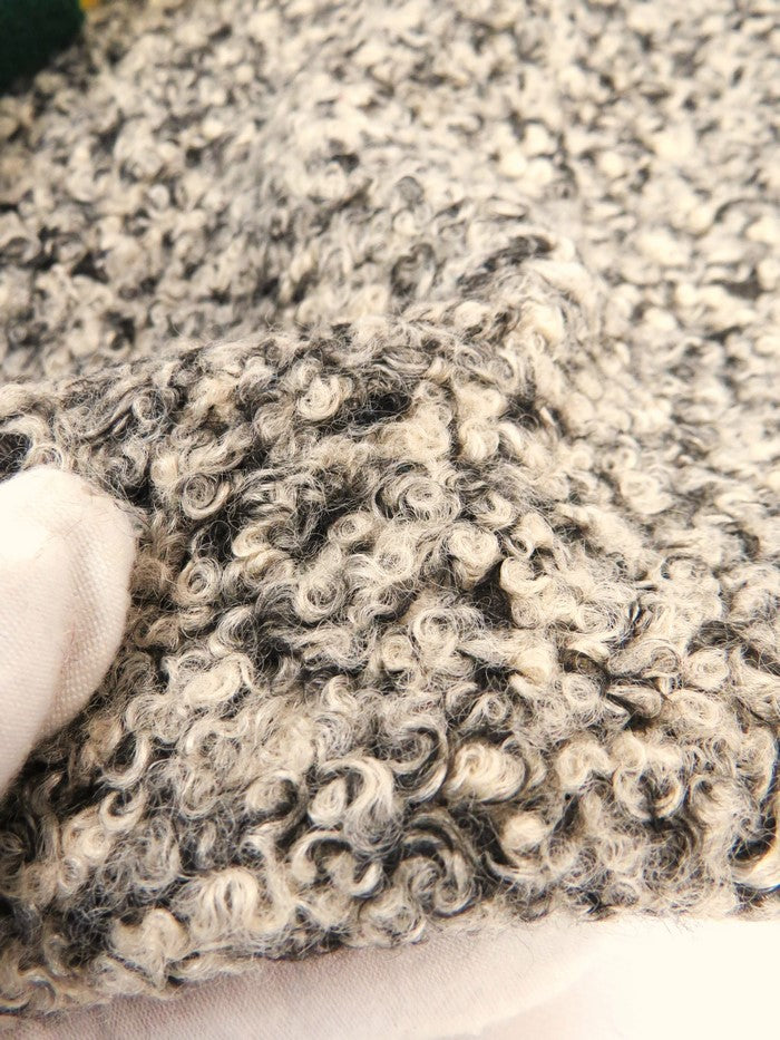 Mustard Sherpa Teddy Knit Fabric