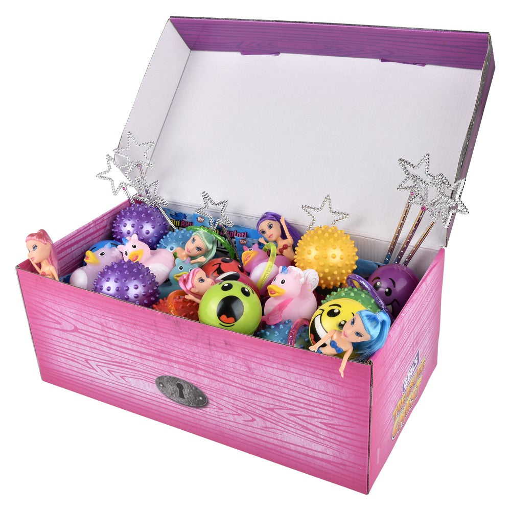 Treasure Chest Toy/Novelty/Jewelry Mix (100 Pcs/Box)