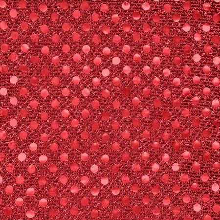 Red Small Confetti Dots Sequin,