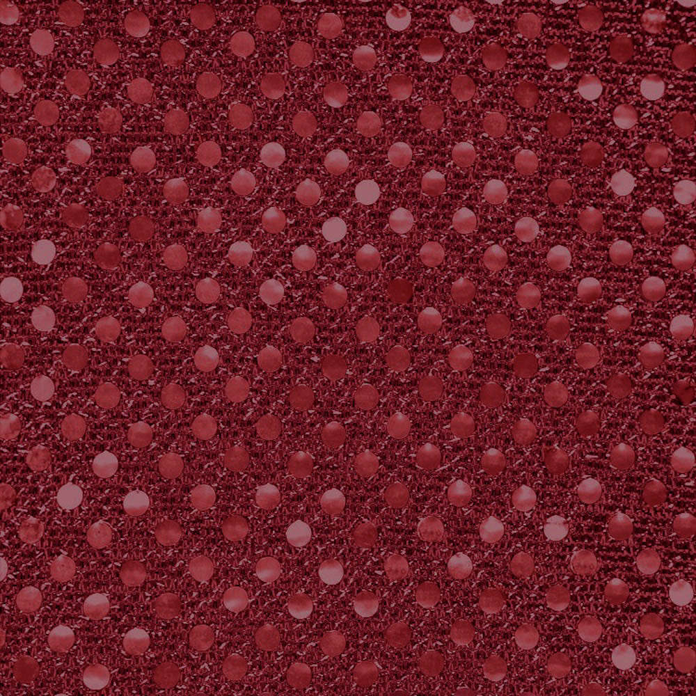 Burgundy Small Confetti Dots Sequin,