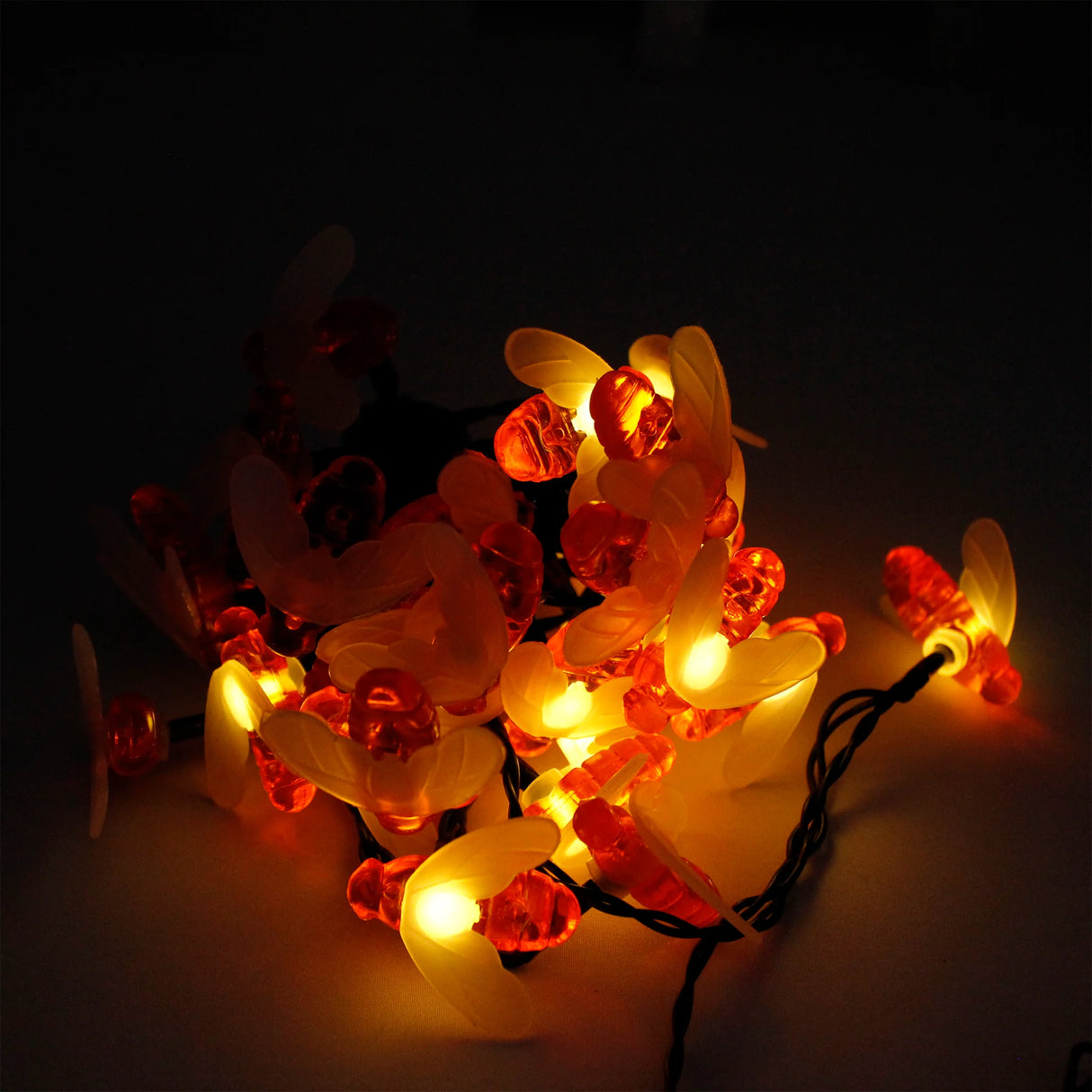 Bee Solar String Lights – 8 Modes