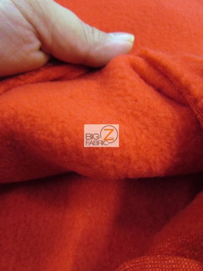 Solid Polar Fleece Fabric Silver