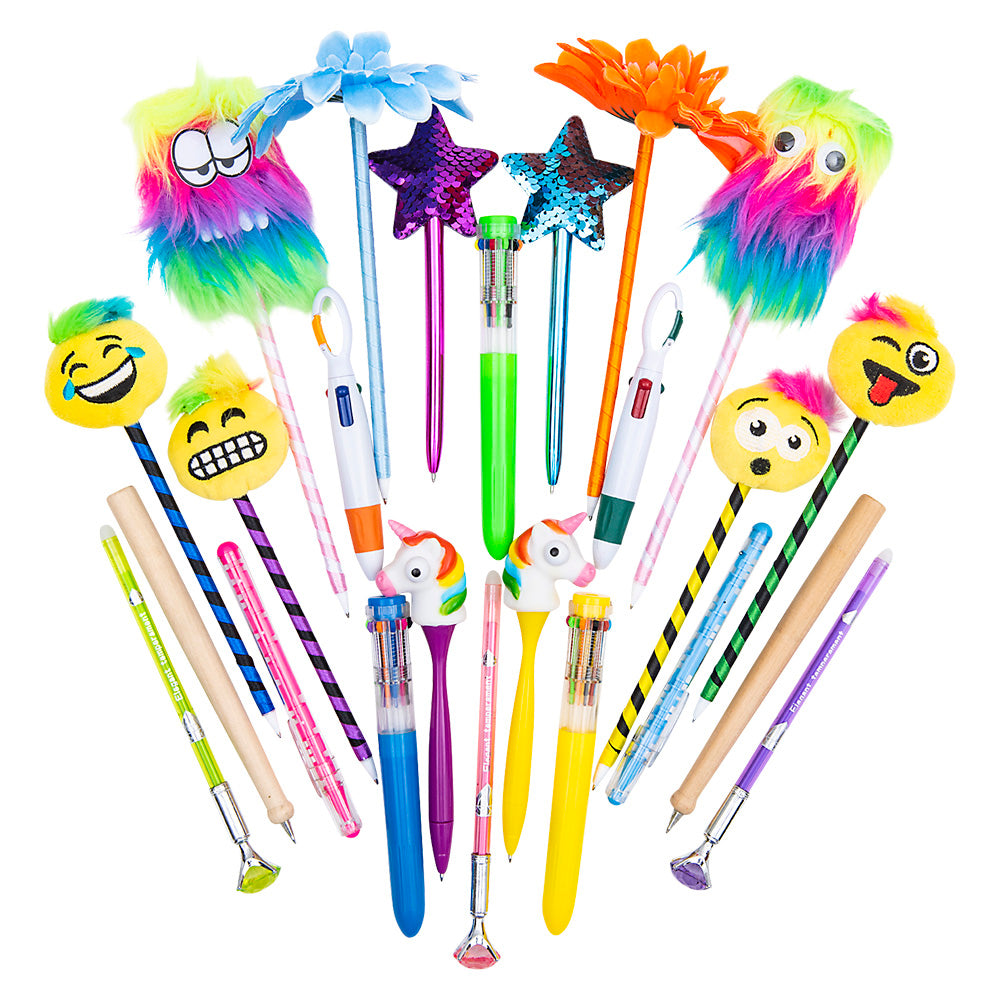 Pen Assortment 5"-8" (24 Pc)