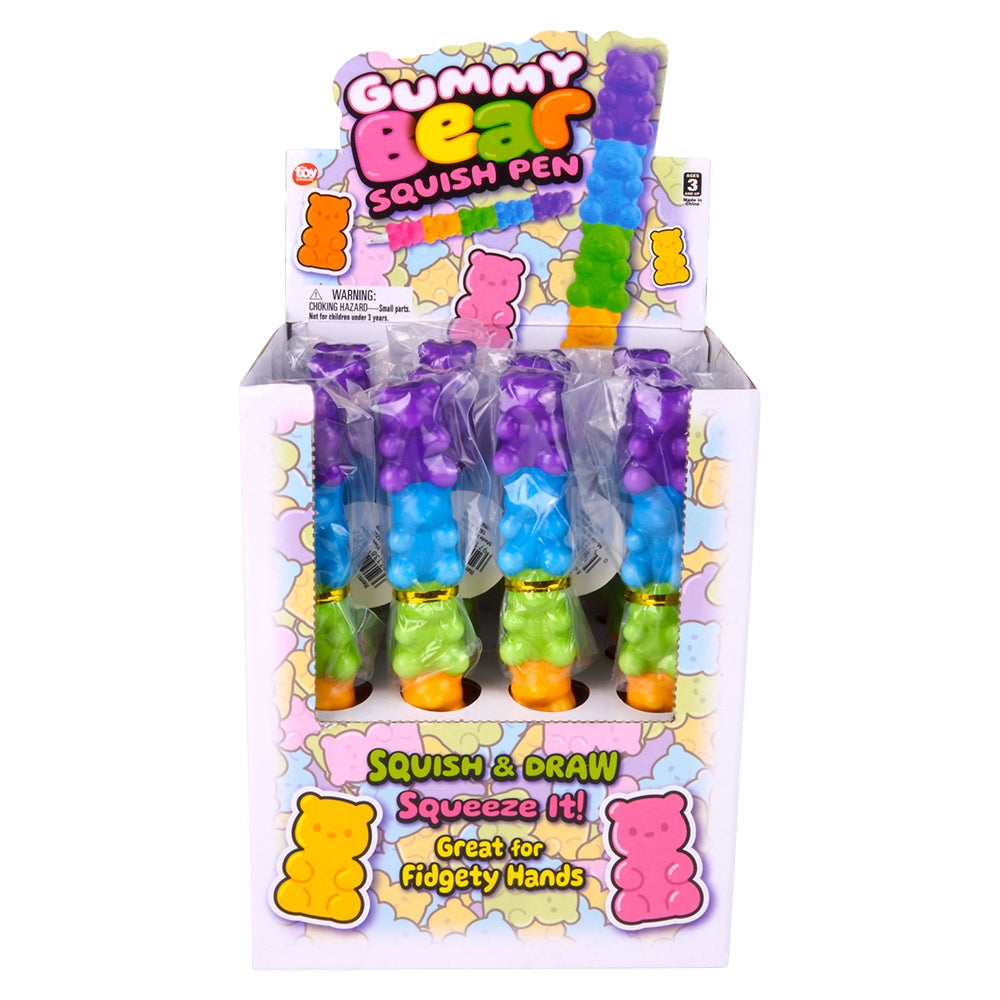 Squish Bear Pens (12 Pc Display)