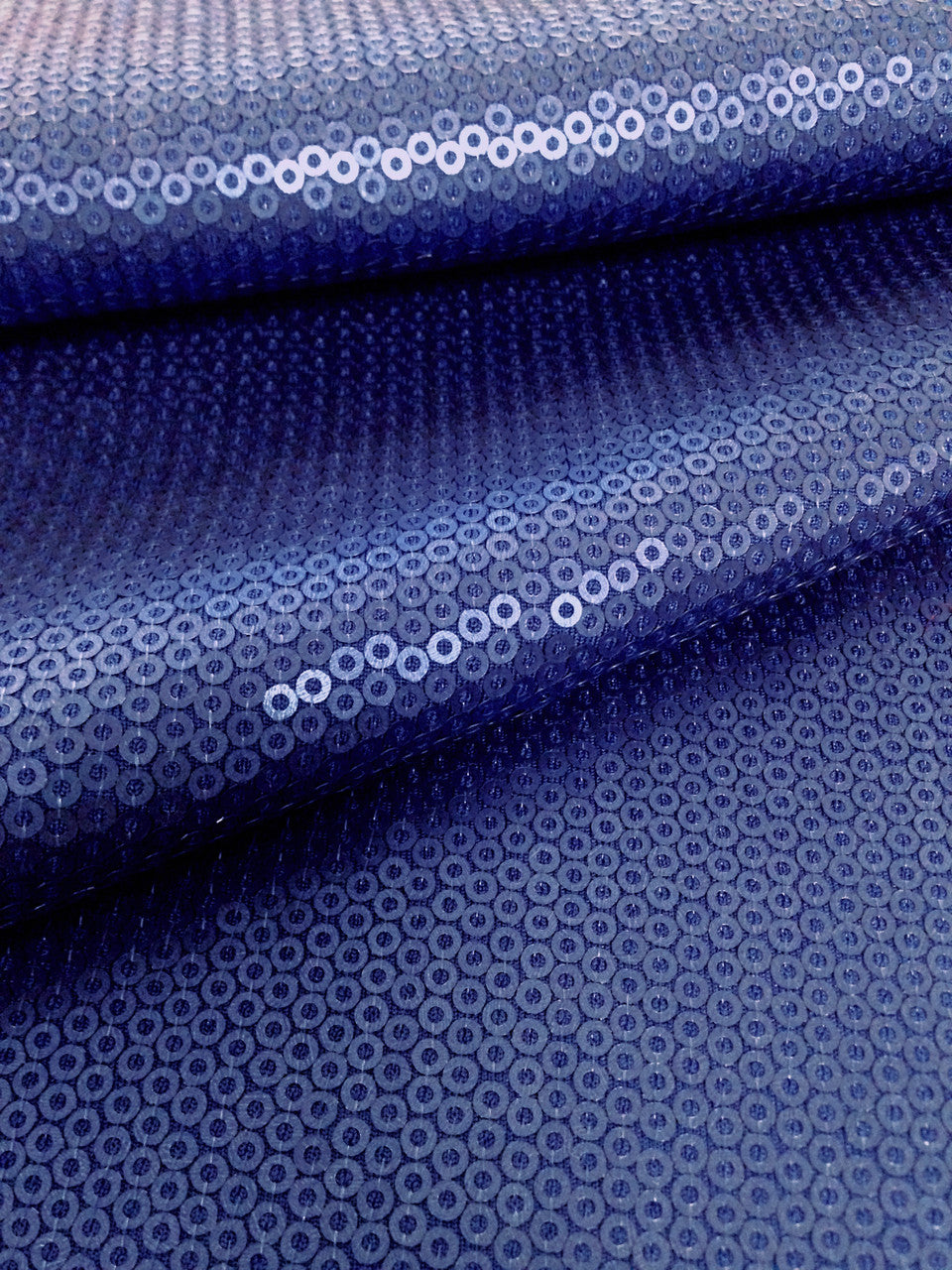 3Mm Micro Mini Matte Sequins Stretch Polyester Spandex Fabric - Black, 56/58" Width