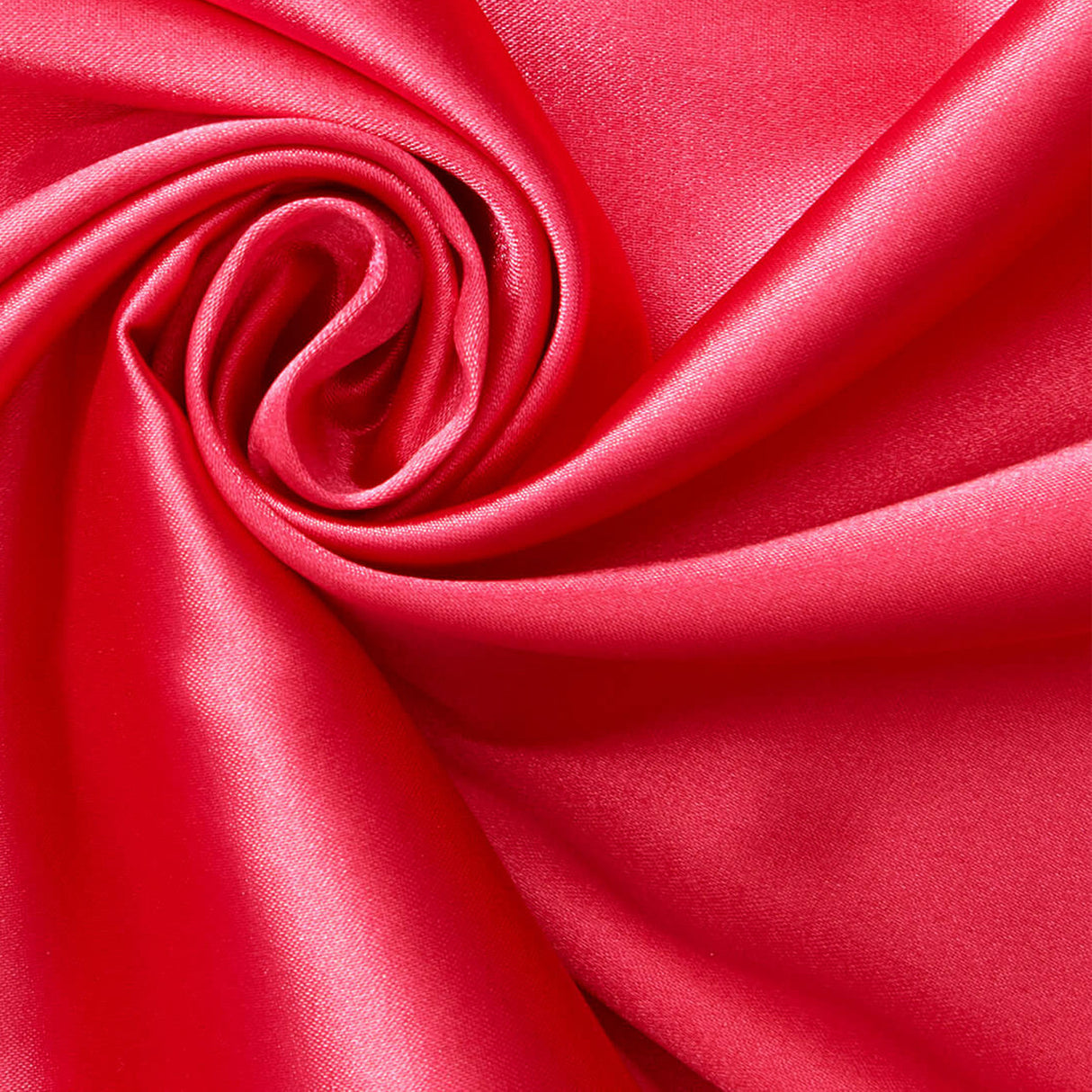 Shiny Stretch Super Satin Polyester Spandex Fabric - Taupe, Fuchsia, Red, Cobalt Blue, 60" Width