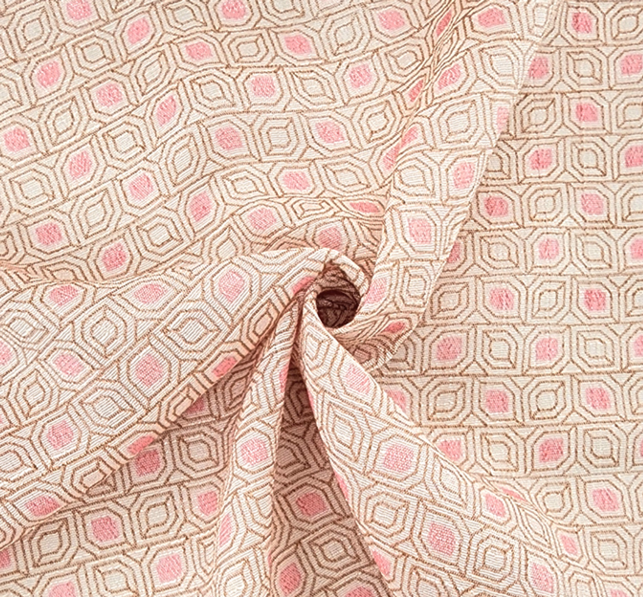 1 Yard Lightweight Soft Slub Fabric Orange Rayon Nylon Blend For Clothing 57/58 Inches Width