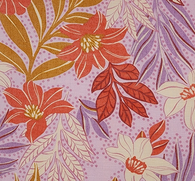 Soft Slub 1D1851 Rayon Nylon Fabric - Violet, 58/59" Width