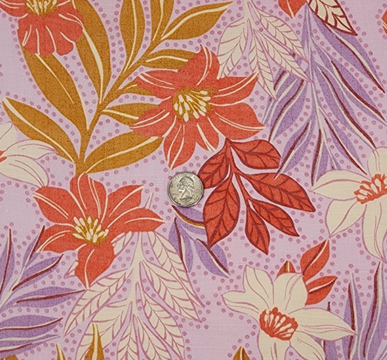 1 Yard Soft Slub Rayon Nylon Fabric Violet Lightweight Apparel Material 58/59 Inches Width