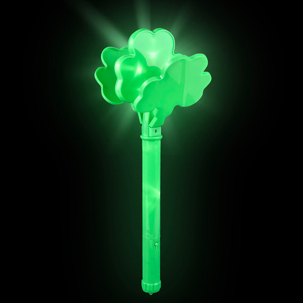 Light-Up Shamrock Clapper (1 DZ)