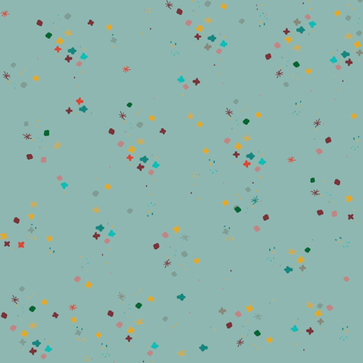 Cotton Fabric Nordic Sky Mystery 43/44"