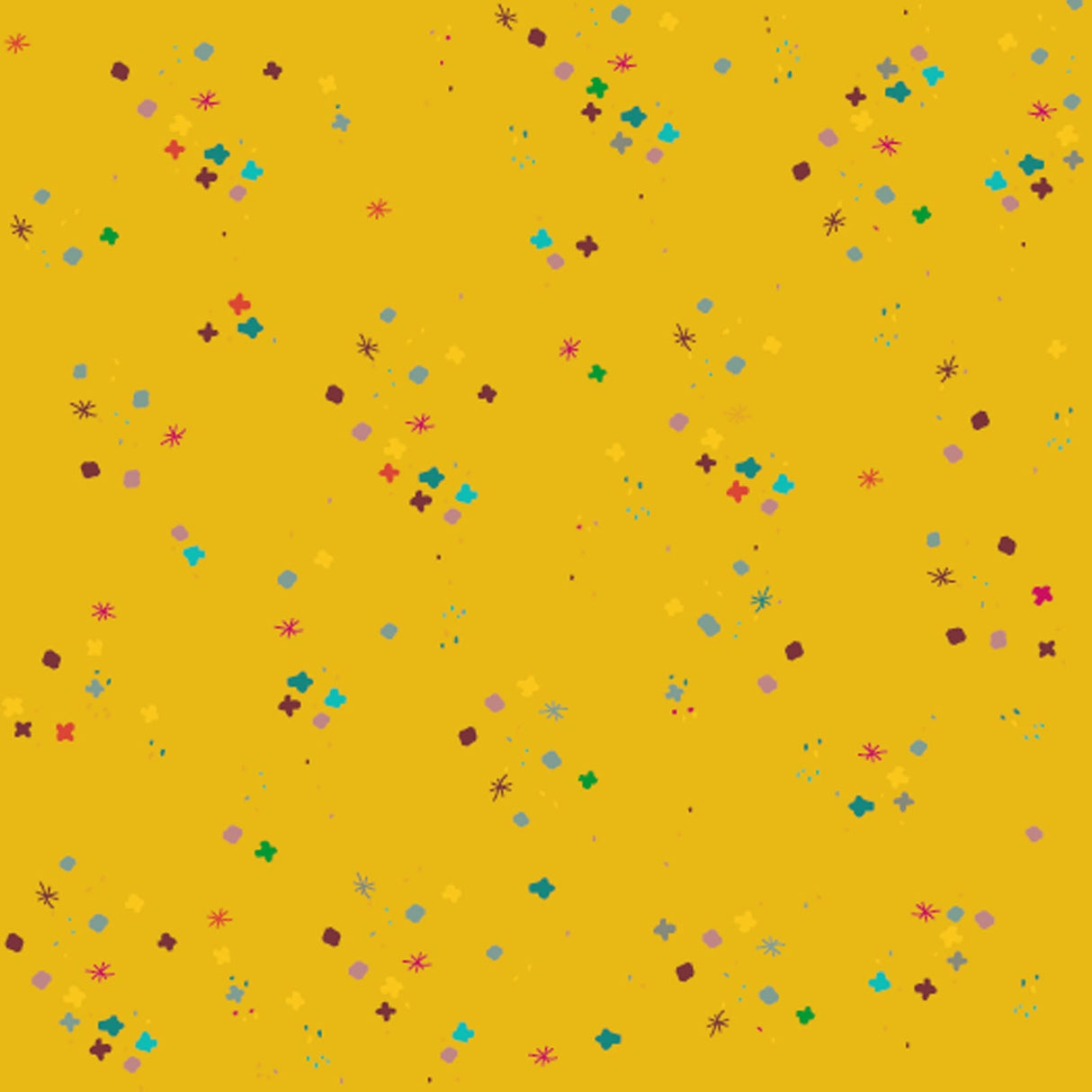Cotton Fabric Lemon Zest Mystery 43/44"