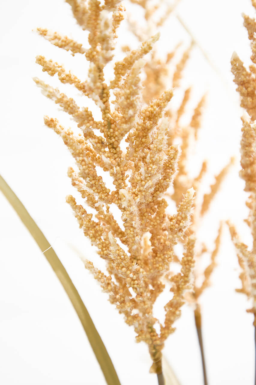 38" Golden Field Grass Stalk