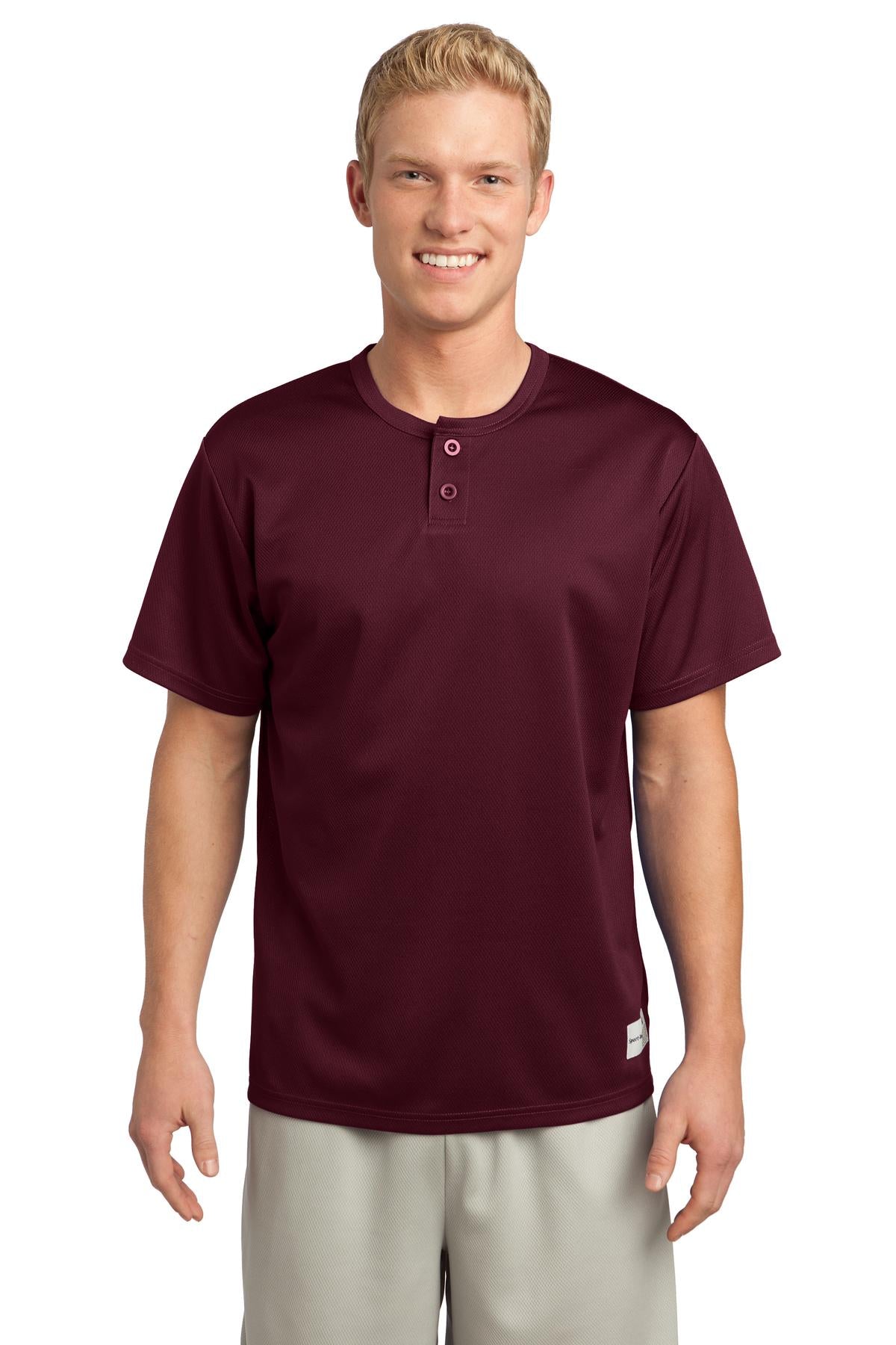 Sport-Tek® PosiCharge Tough Mesh Henley