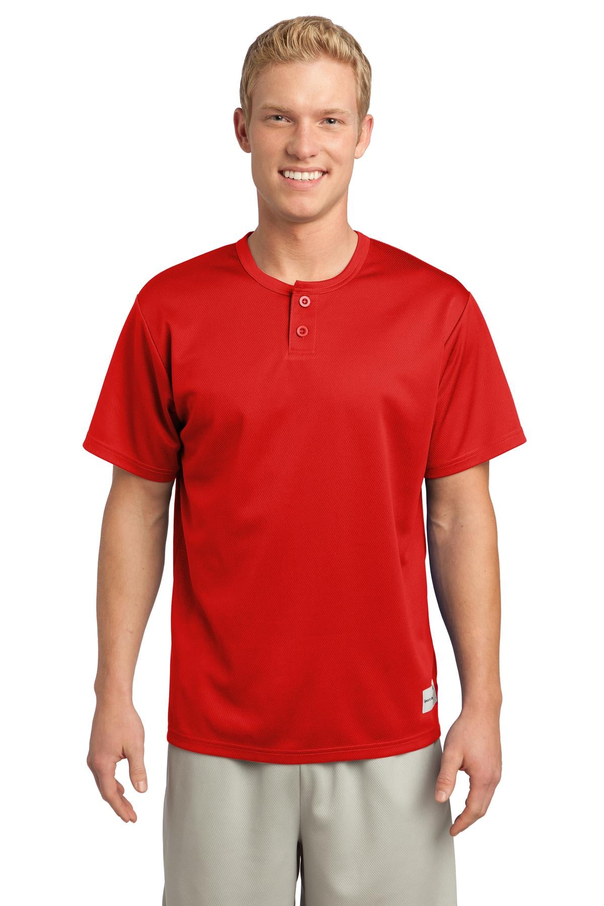 Sport-Tek® PosiCharge Tough Mesh Henley