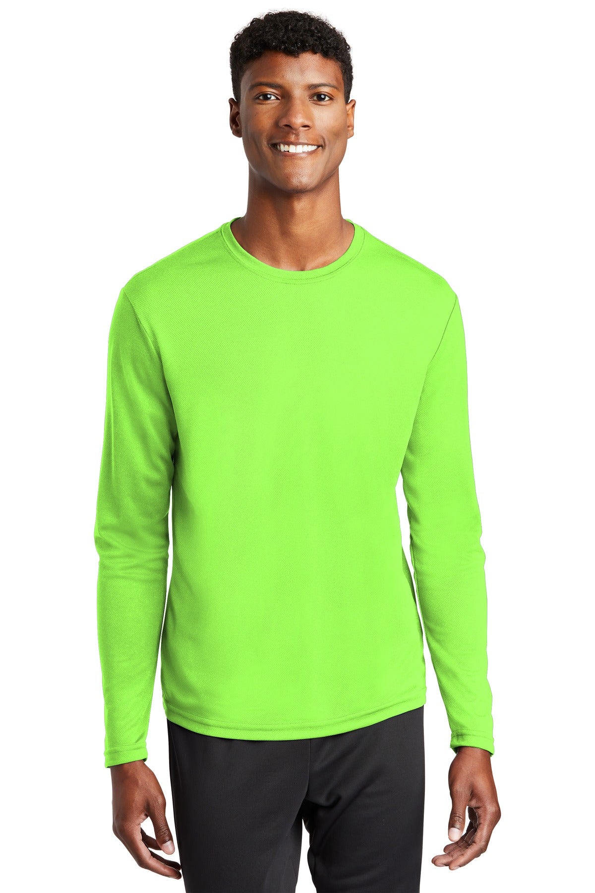 Sport-Tek® PosiCharge RacerMesh লং স্লিভ টি