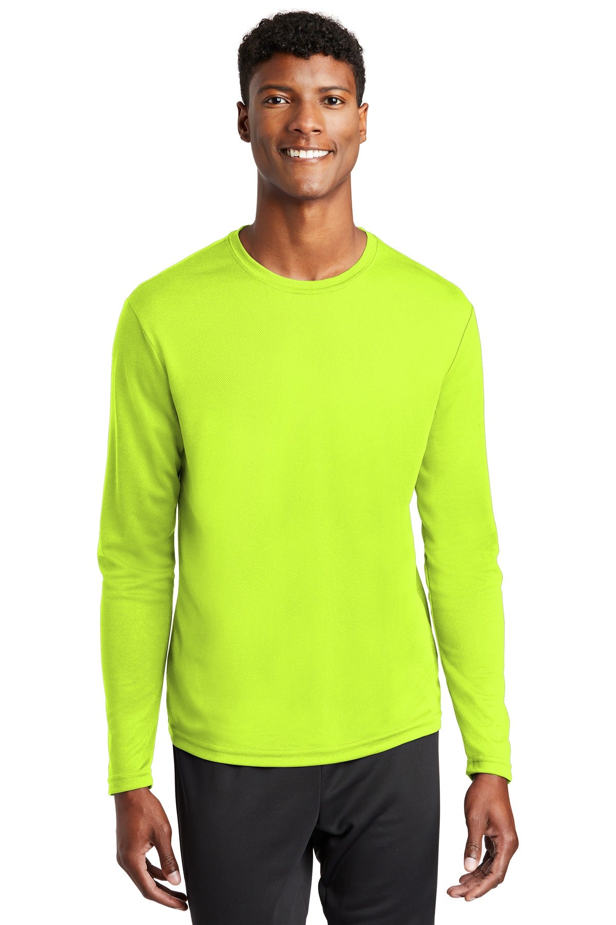 Sport-Tek® PosiCharge RacerMesh লং স্লিভ টি