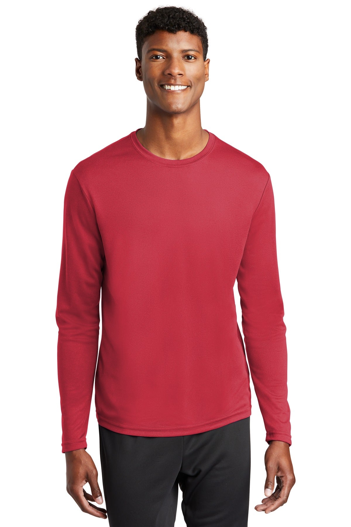 Sport-Tek® PosiCharge RacerMesh লং স্লিভ টি