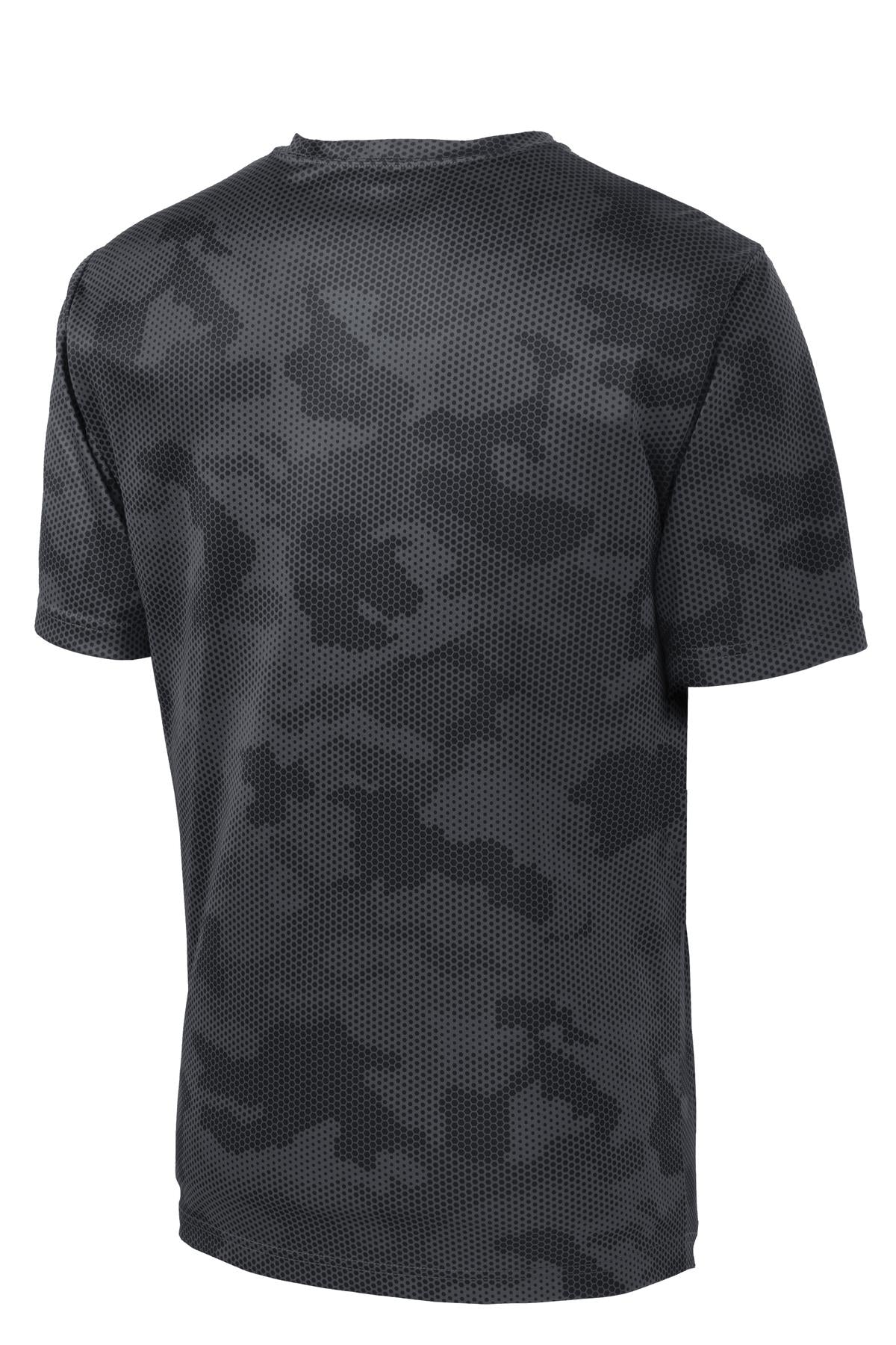 Sport-Tek® Youth CamoHex Crewneck Short Sleeve Tee