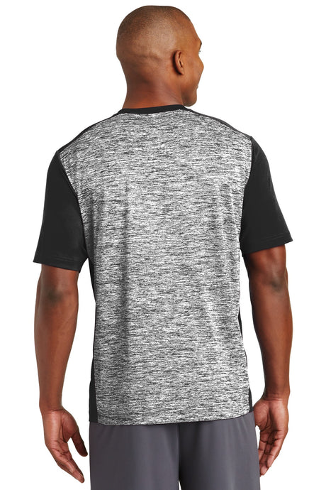 Sport-Tek® PosiCharge Electric Heather Colorblock Tee