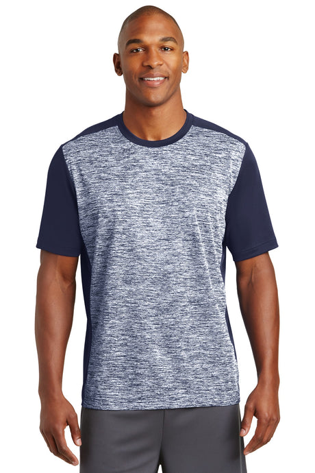 Sport-Tek® PosiCharge Electric Heather Colorblock Tee