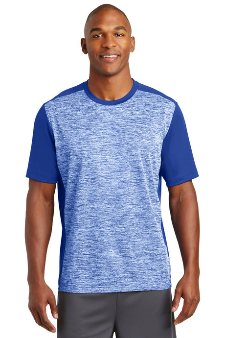 Sport-Tek® PosiCharge Electric Heather Colorblock Tee