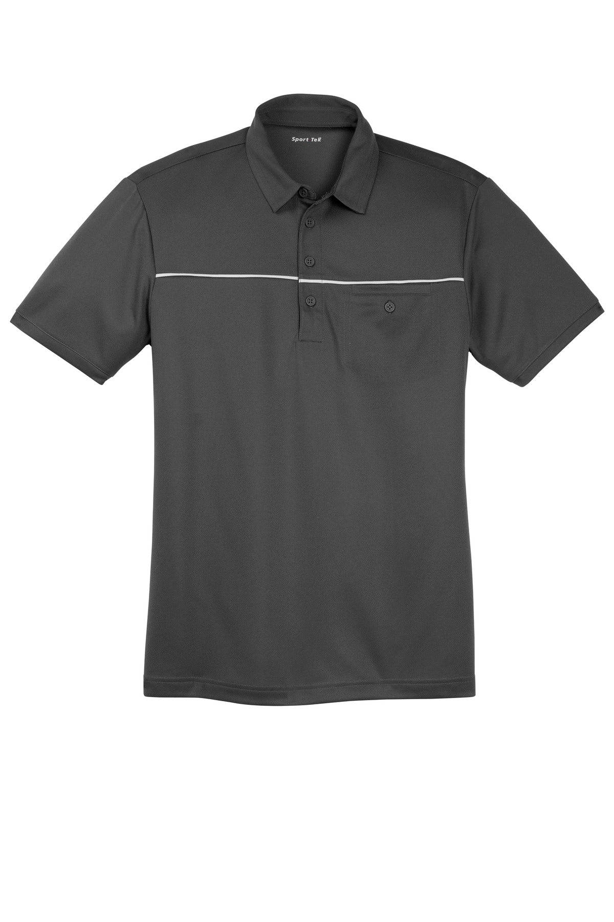 Sport-Tek® PosiCharge Micro-Mesh Piped Polo