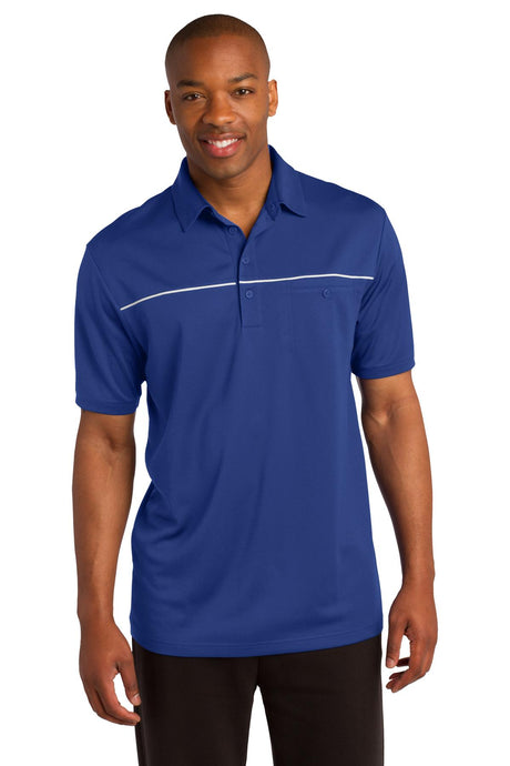 Sport-Tek® PosiCharge Micro-Mesh Piped Polo
