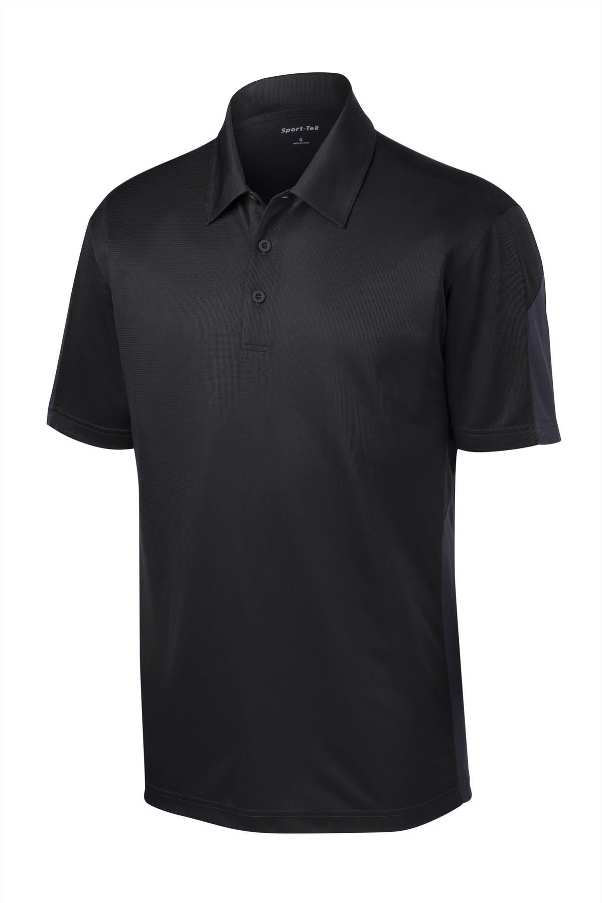 Sport-Tek® PosiCharge Active Textured Colorblock Polo