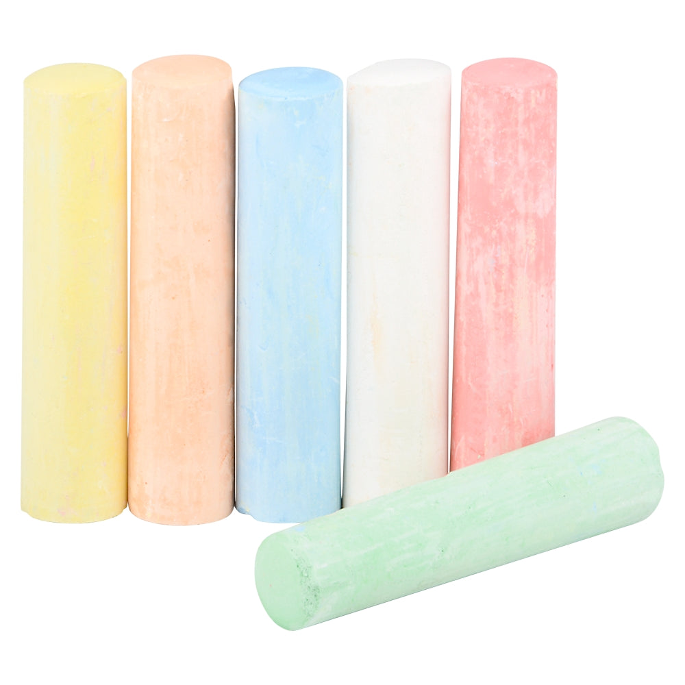 Jumbo Chalk In A Bucket (36 PC)