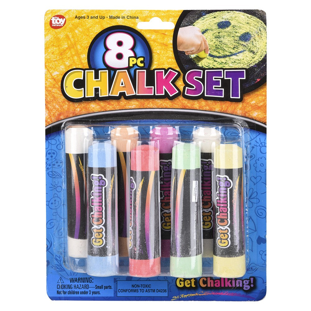 Chalk Set 8pc (1 DZ)