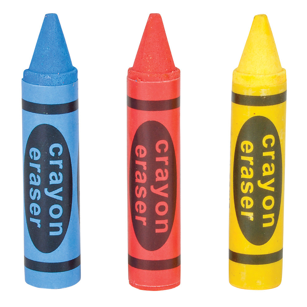 Crayon Erasers (1 DZ)