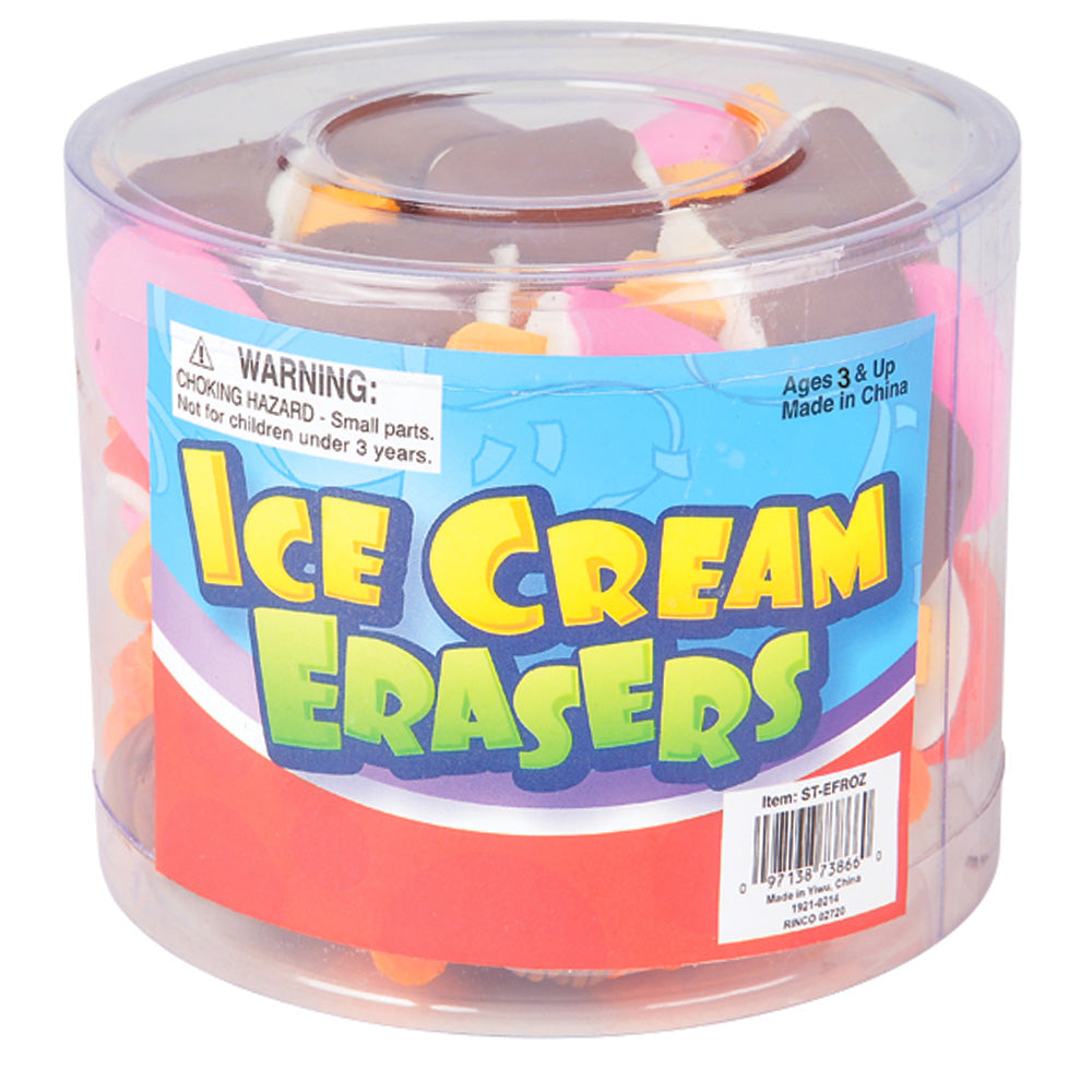 Frozen Treats Erasers (48 Piece Box)